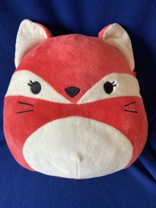 Squishmallow Fifi The Red Fox 8 " - Kellytoy Soft Squishy Plush Pillow