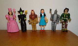The Wizard Of Oz Vintage Action Figures 1988 Mgm Turner Complete Set