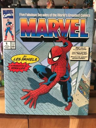 Collectable Marvel Comics Five Fabulous Decades Of The World 