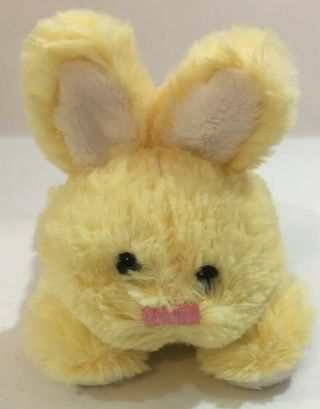 Animal Adventure Sweet Sprouts Yellow Bunny Rabbit Plush Stuffed 2016 D1