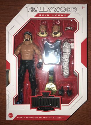 Mattel Wwe Ultimate Edition Hollywood Hulk Hogan 2020 7 Elite Wcw Nwo In Hand