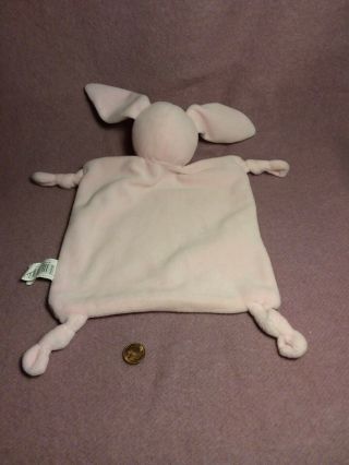 Dan Dee Knotted Lovey pink Bunny Rabbit 9 