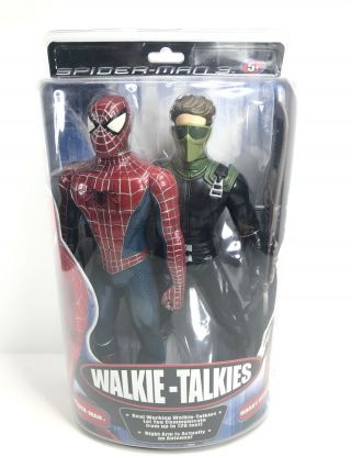 Spider - Man 3 Walkie Talkies Harry Goblin Marvel 12 " Comic Movie Figures