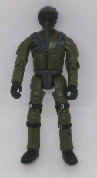 World Peacekeepers Power Team Elite F - 18 Jet Fighter Pilot Action Figure Army