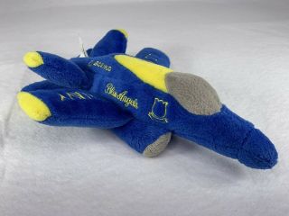 Boeing Us Navy Blue Angels 9” Fighter Jet Airplane Plush Stuffed Plane Military