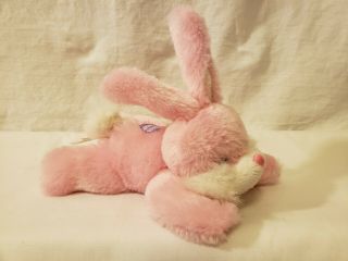 Bunny Plush Dan Dee Collector ' s Choice Pink Rabbit Makes Noise 2