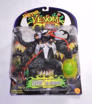 Venom The Madness - Planet Of The Symbiotes Toy Biz 1996 Figure Spider - Man