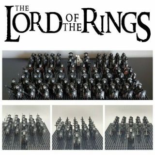 21pcs Lego Lord Of The Rings Lotr Orc Uruk - Hai Minifigures Lego Moc Kids Toys Us
