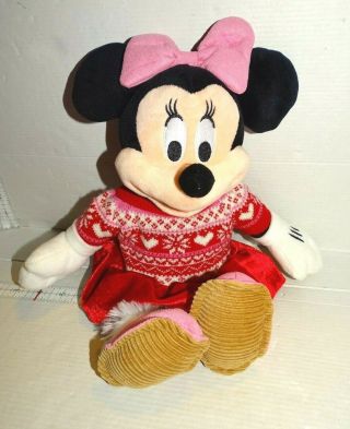 Hallmark Disney Minnie Mouse Plush 13 " 2014