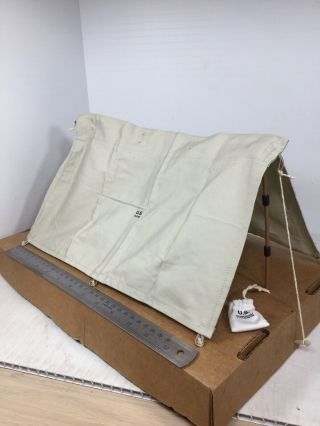 1/6 Us Army Ww2 Hasbro Field Tent,  Stakes And Stake Bag Dragon Bbi Did 21st