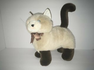 Playful Pals Siamese Kitty Cat Plush Stuffed Animal Mervyns Exclusive Soft Toy