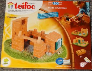 Teifoc Beginner Brick Construction Set Brick & Mortar Building Tei 8010