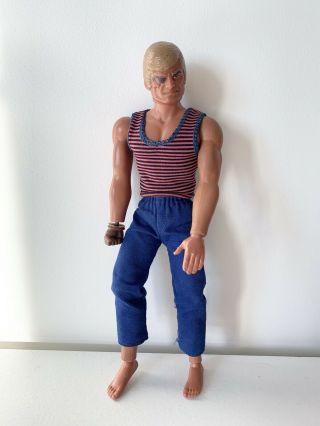 70s Vintage Mattel Big Jim Torpedo Fist Action Figure -