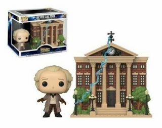 Doc With Clock Tower 15 Funko Pop Town - Back To The Future Film Series -
