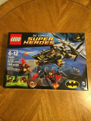 Lego Dc Heroes 76011 Man - Bat Attack Batman Nightwing Retired