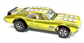 1971 Hot Wheels Olds 442 Yellow C9