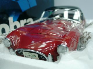 Wow Extremely Rare Ac Shelby Cobra 289 V8 Hard Top 1963 Red Black 1:18 Exoto - 260