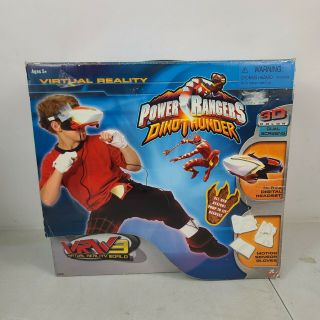 Power Rangers Dino Thunder Virtual Reality Headset & Gloves.