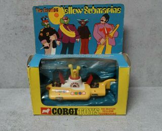 Corgi Toys 803 The Beatles Yellow Submarine Very Near