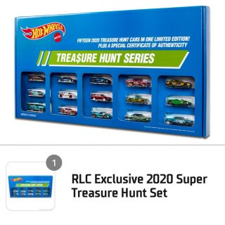 Hot Wheels 2020 Rlc Exclusive Treasure Hunt Set Limited Confirmed Order