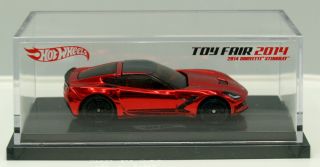 Hot Wheels 2014 Mattel Toy Fair Exclusive Corvette Stingray Very Rare &