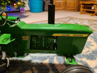 1/8 ERTL John Deere 4020 diesel wide front tractor; no box 3