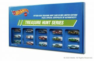 Hot Wheels 2020 Rlc Exclusive Treasure Hunt Set Limited /1500 Confirmed