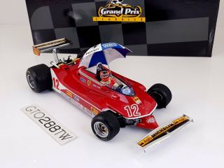 Exoto 1:18 Ferrari 312 T4 Gilles Villeneuve 1979 F1 U.  S East Gp Winner (gpc97075)