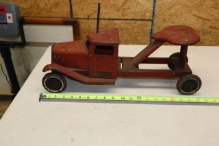 Early Vintage Large Structo Toys Ride On Pickup Truck