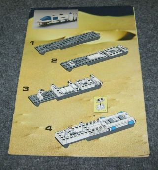 Lego Classic Space 6990 Monorail Transport System Instructions Only