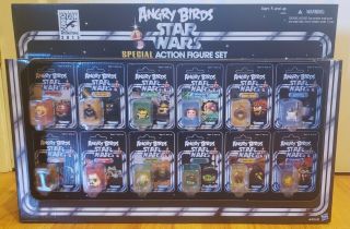 Star Wars Angry Birds 2013 Sdcc Exclusive Action Figure Set