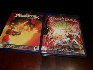 Dragons Lair I & Ii Blu Ray Arcade Classic Don Bluth