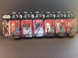 Hasbro Star Wars Rebels Lof Of 6 Kanan Jarrus,  Rey,  Leia,  Krennic,  Fenn Rau