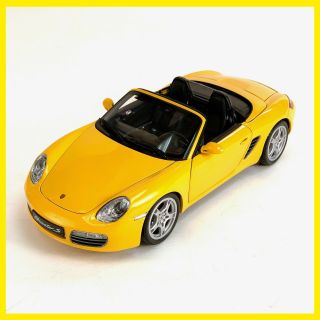 Kyosho 1/18 Porsche Boxster S Yellow (0838y) – Rare