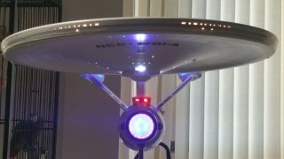 Pro Built 1/350 Scale Star Trek “uss Enterprise 1701 - A” Refit Fully Lit