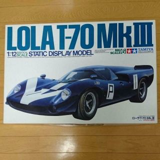 Tamiya Lola T - 70 Mk.  Ⅲ 1/12 Scale Model Big Scale Series No.  6 From Japan F/s