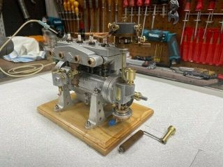 Elmer Wall 50cc Inline 4 Model Gas Engine 2