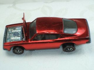 Hot Wheels Redline Custom Barracuda Red 1967 Usa