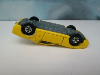 Matchbox/ Lesney 33c Lamborghini Miura Yellow - Superfast - CREAM Interior 6