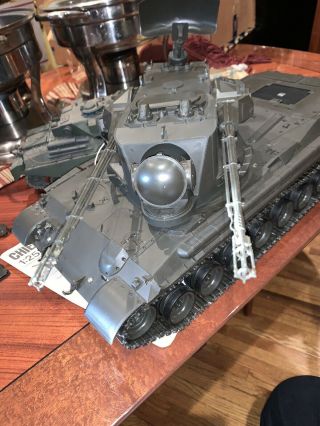 Tamiya 1/16 Flakpanzer Gepard R/c Motorized With Medal Tracks Instructions