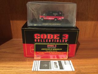 Code 3 12062 1/64 Chicago,  Il Special Operations Unit 561 Dealer Exclusive