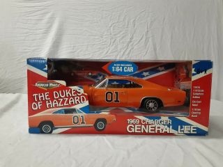 The Dukes Of Hazzard 01 General Lee 1:18 1969 Dodge Charger American Muscle,