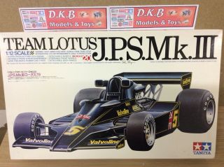 Tamiya Team Lotus J.  P.  S Mk Iii 1/12 Big Scale 1977 Release Series 20 Item 12022
