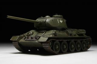 T - 34/85 Built Scale Model 1/35 Soviet Medium Tank Ww2 Russia Wot