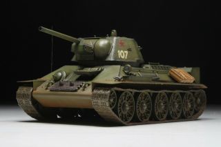 T - 34/76 Built Scale Model 1/35 Soviet Medium Tank Ww2 Russia Wot