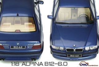 Ltd Otto Models 1:18 - Bmw E38 - Alpina B12 6.  0 - Ottomobile @ 750i Facelift