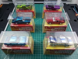 Hot Wheels 1/43 American Classics Complete Set Of 6 Limited To 5000 Each (2003)