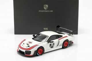 1/18 Scale Minichamps 2018 Porsche 911 Gt2 Rs 935 Martini Livery Dealer Edition