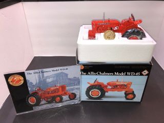 Allis Chalmers Wd - 45 Wide Front Tractor Precision Classics 4 By Ertl 1995