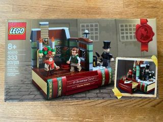 Lego A Christmas Carol Charles Dickens Tribute 40410 Factory Box Nib
